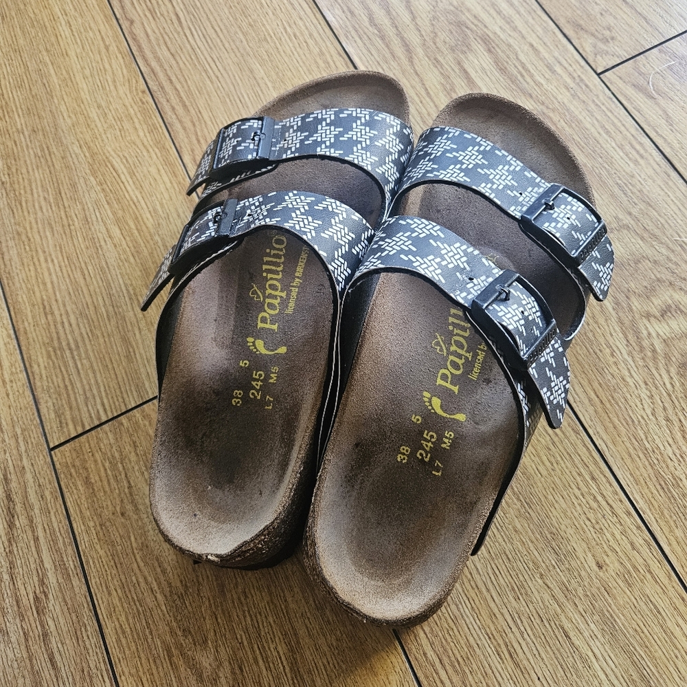Papillio Kids Sandals with Monochrome Pattern